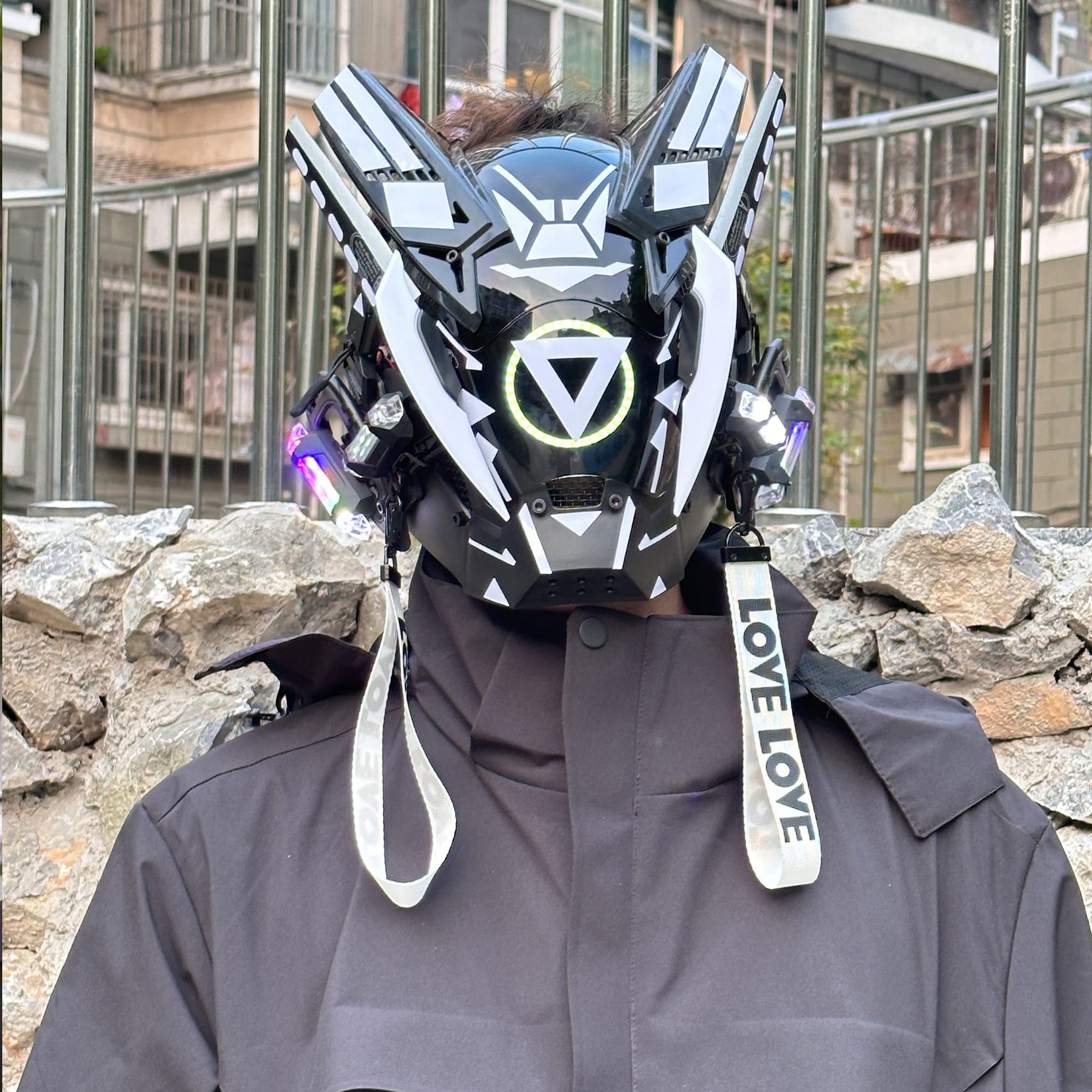 Gothic Fashion Cyber Punk Mask, Cyber Punk Accessories